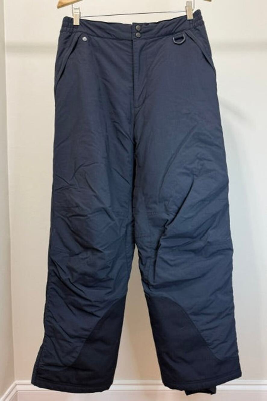 L.L.Bean Men’s Insulated Black Snow Pants SzM